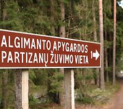 Algimanto apygardos partizanų kovos takais