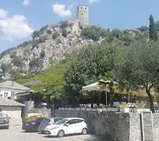 Počitelio pilis ir vaizdas nuo jos