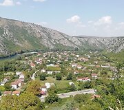 Počitelio pilis ir vaizdas nuo jos