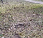 Motociklais i&scaron;važinėtas Kudinų piliakalnis ir jo apylinkės