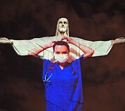 Kristaus Atpirkėjo statula Rio de Žaneire