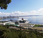 Baku panorama nuo Auk&scaron;tikalnių parko