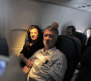 Guenther ir Doris pakeliui į draugų vakarėlį Niujorke. 2009