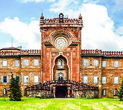Sammezzano pilis, Toskana, Italija