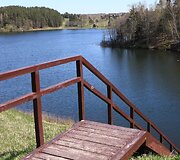 Kačėni&scaron;kės piliakalnio pažintinis takas