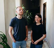 Albertas Kazlauskas ir Viktorija Bružaitė-Kazlauskienė