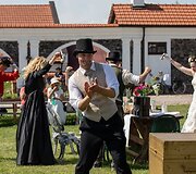 Gėlių festivalis Pakruojo dvare