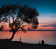 Užburiantys Rėkyvos saulėlydžiai