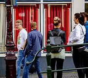 Amsterdamo Raudonųjų žibintų kvartalas po pandemijos