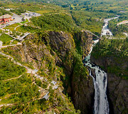Tiltas vir&scaron; V&oslash;ringsfossen 