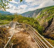 Tiltas vir&scaron; V&oslash;ringsfossen 