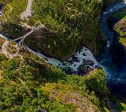Tiltas vir&scaron; V&oslash;ringsfossen 