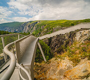 Tiltas vir&scaron; V&oslash;ringsfossen 
