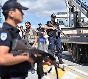 Sprogimas Stambulo policijoje