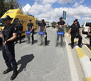 Sprogimas Stambulo policijoje