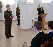 Ceremonija Lietuvos kariuomenės Sausumos pajėgų &scaron;tabe Vilniuje
