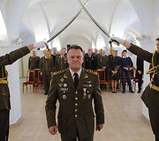 Ceremonija Lietuvos kariuomenės Sausumos pajėgų &scaron;tabe Vilniuje