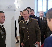 Ceremonija Lietuvos kariuomenės Sausumos pajėgų &scaron;tabe Vilniuje