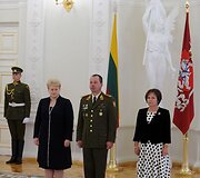 Prezidentūroje Vilmantui Tamo&scaron;aičiui suteiktas brigados generolo laipsnis