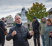 Meistras Vaclovas Strazdas dalijosi savo amato paslaptimis. R. Guigos nuotrauka