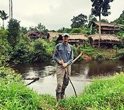 Korowai genties namai