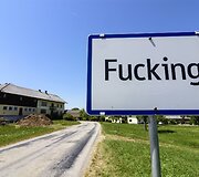 Austrijoje esantis Fukingo (Fucking) miestelis