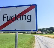 Austrijoje esantis Fukingo (Fucking) miestelis