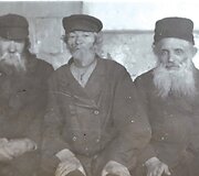 Žydai senelių namuose. 1915&ndash;18 m. fot. Jacob Steinhardt, Berlyno žydų muziejus