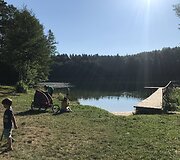 Kubilių &scaron;eima. Stovyklavietė