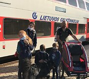 Kubilių &scaron;eima. Vėl į kelionę