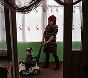 Sary-Mogol kaimas Kirgizijoje