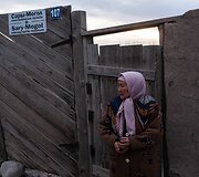 Sary-Mogol kaimas Kirgizijoje