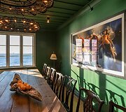 Hamnesk&auml;r sala su Pater Noster &scaron;vyturiu