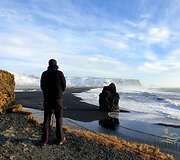 Juodasis paplūdimys Islandijoje
