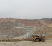 Rio Tinto kasyklose &ndash; automobiliai, gabenantys krovinius