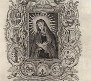 Mauricijus P&scaron;ickis Karmelitas, Ignacas Karenga. Au&scaron;ros Vartų Dievo Motina. XIX a. pr. Lietuvos nacionalinis muziejus