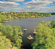 Skulptūrų parkas ant vandens Zarasuose