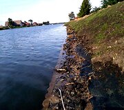 Naują &scaron;laitą paplovė vanduo