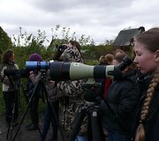 Europos ir Vidurio Azijos &scaron;alys kartu palydėjo migruojančius pauk&scaron;čius.