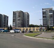 &Scaron;itie Tilžės daugiabučiai matomi ir i&scaron; Lietuvos pusės
