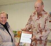 Į misiją i&scaron;vykstančių Lietuvos karių labdaros akcija &bdquo;Megzti drabužėliai Afganistano vaikams&ldquo;
