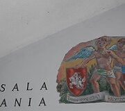 Dekoro detalė Bardžio parapijos Jaunimo namuose