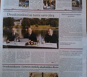 Leidinyje &bdquo;Mano Druskininkai&ldquo; &ndash; gausu atviros ir užslėptos politinės reklamos, agitacijos ir liaupsių vienai i&scaron; kandidačių K.Mi&scaron;kinienei