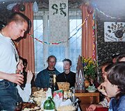 Ruth ir Sauliaus vestuvės Orkestrinėje 1994