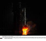 Raketa, kelianti &bdquo;Beidou&ldquo; sistemą į orbitą
