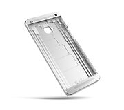 Metalinis &bdquo;HTC One&ldquo; i&scaron;maniojo telefono korpusas