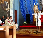 Sveikina rajono merė D.Žebelienė