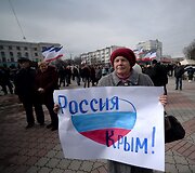 Prorusi&scaron;kas mitingas Kryme