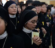 Atsisveikinimas su vyskupu Josephu Fan Zhongliangu