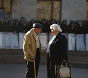 Donecke protestuotojai kvietė sugrįžti V.Janukovyčių